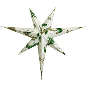 Paper star Olivia Ferns Green