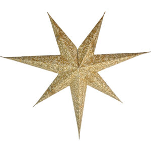 Paper star Olivia Snakeshead Gold