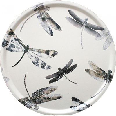 Tray Dragonfly Dance Black/Grey