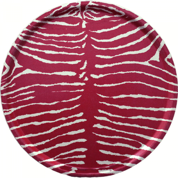 Tray Le Zebre Red